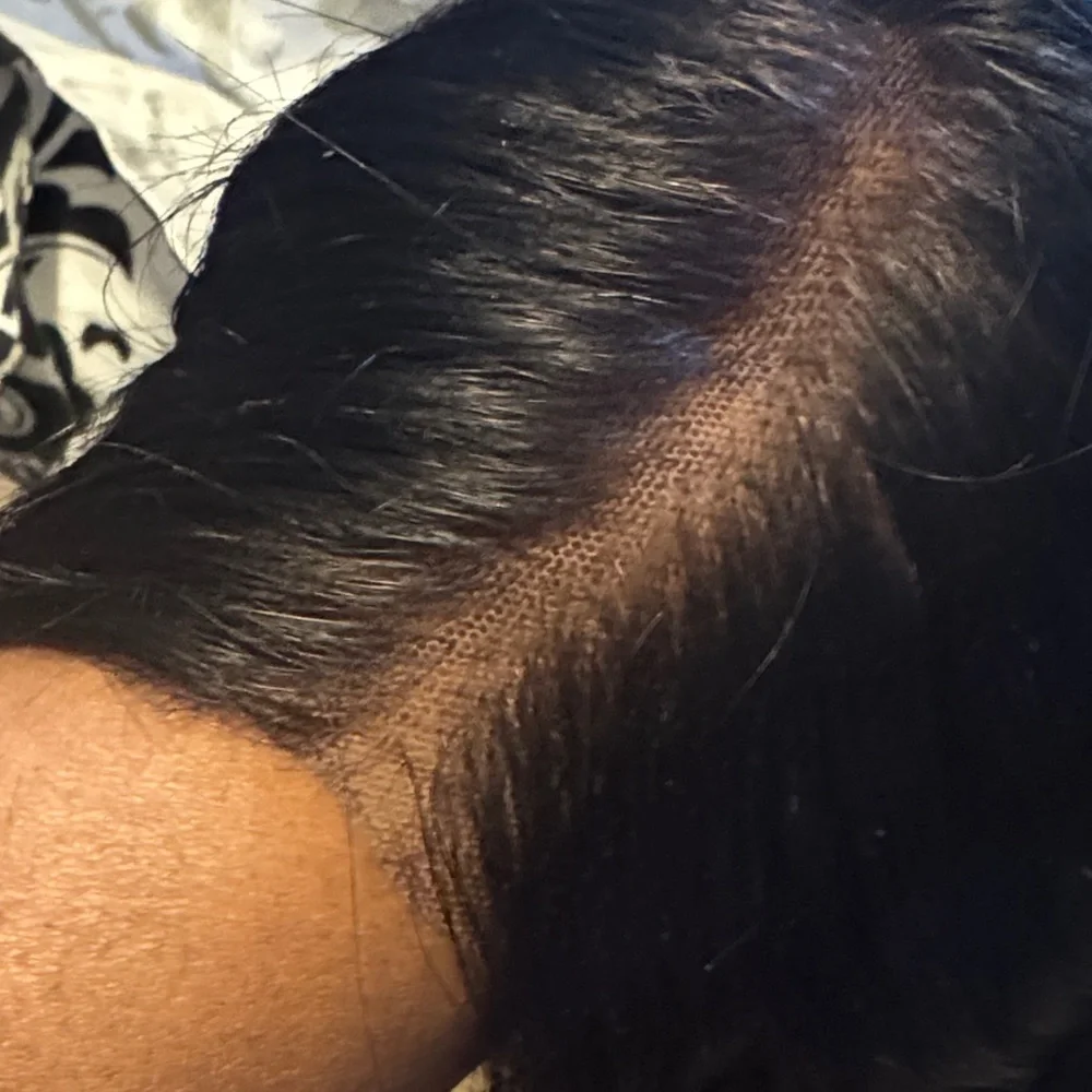 Black Virgin Hair Wig. 100% human hair 26”, 200 density, 13 x 6 lace - Picture 8 of 8